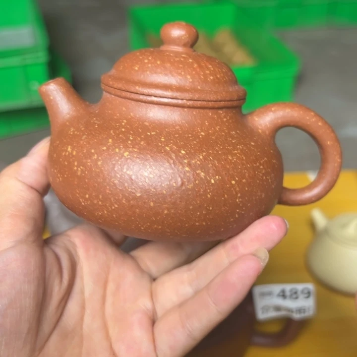 茶壶紫砂降坡泥半手210