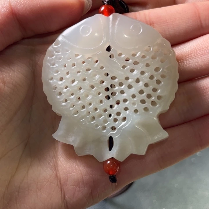 和田玉挂件未镶嵌行*