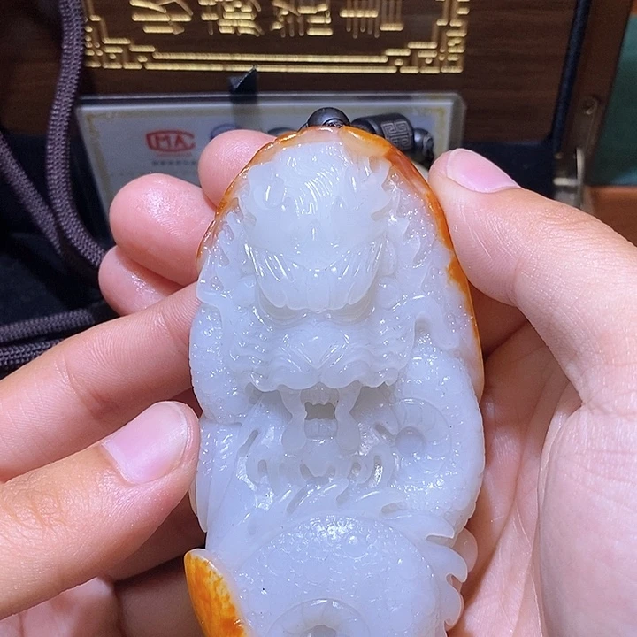 和田玉未镶嵌挂件L8