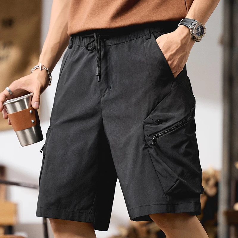 潮掌柜夏季新款工装短裤潮牌户外日系工装裤夏季美式复古裤子男款