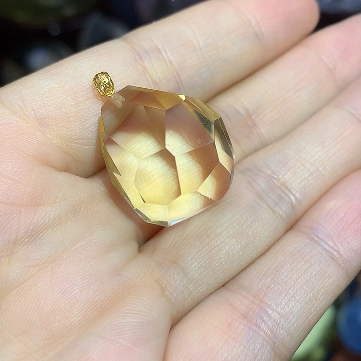 水晶18K金镶嵌珠宝半成品