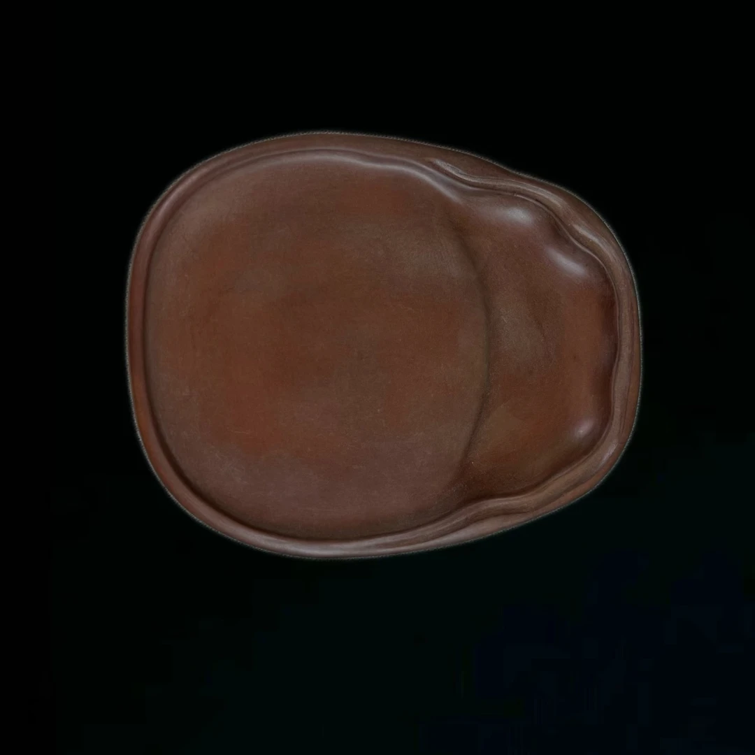 东昌「齐砚」东昌澄泥砚文房四宝书法磨墨手工雕刻古法工艺柴烧