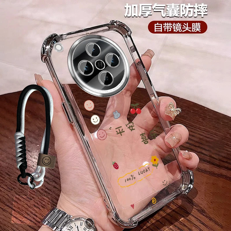 带镜头膜适用oppofindx8s手机壳四角防摔软壳FindX8s+透明全包ins