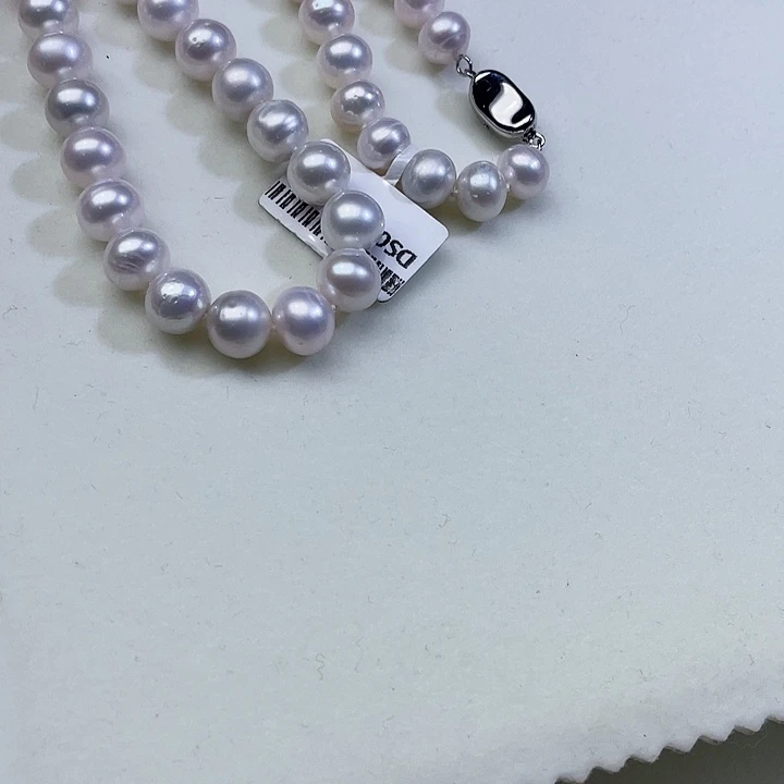 未镶嵌淡水珍珠颈饰卡9➕极光冷白