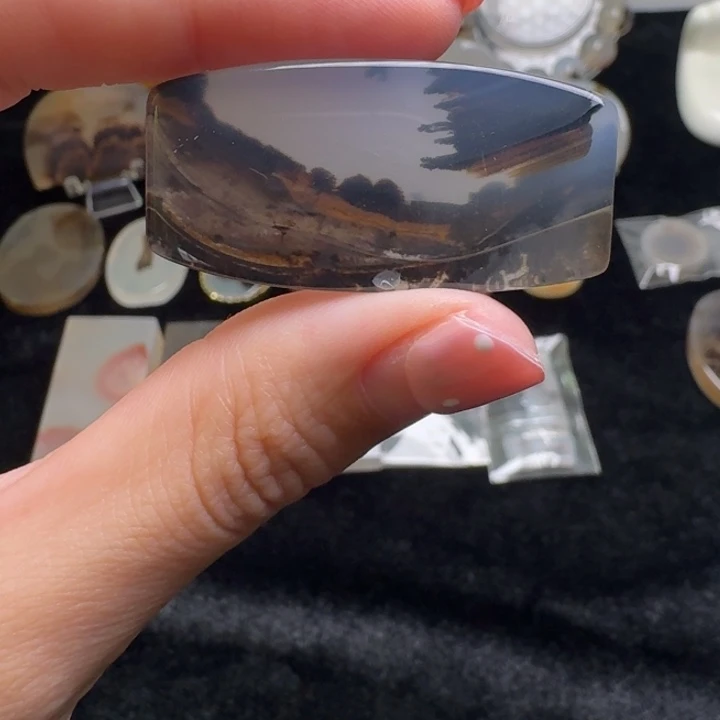 玛瑙/玉髓未镶嵌摆件