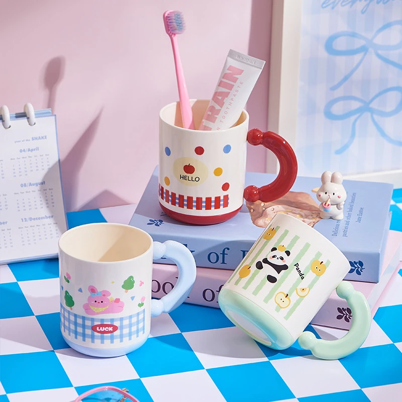 儿童家用卫生间洗漱杯子情侣牙刷杯牙刷牙缸儿童漱口杯可爱加厚刷