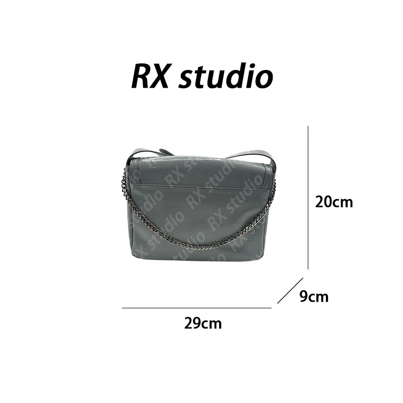 【南沙瑞熙】SLBL-3031-蓝色 轻奢小众设计感时尚百搭ins女士包