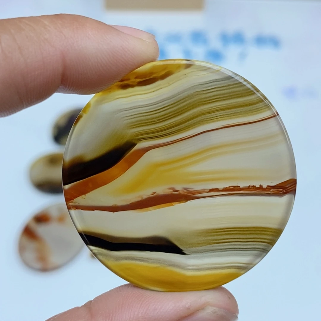 玛瑙/玉髓未镶嵌珠宝半成品