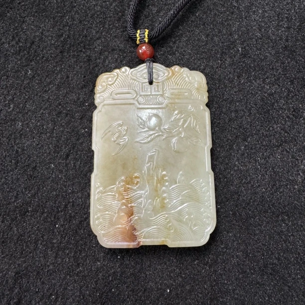 臻品8A和田玉子冈牌2502150044