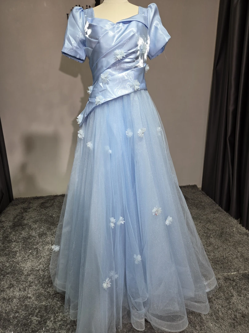 礼服公主风法式公主礼服生日长款晚礼服夏季