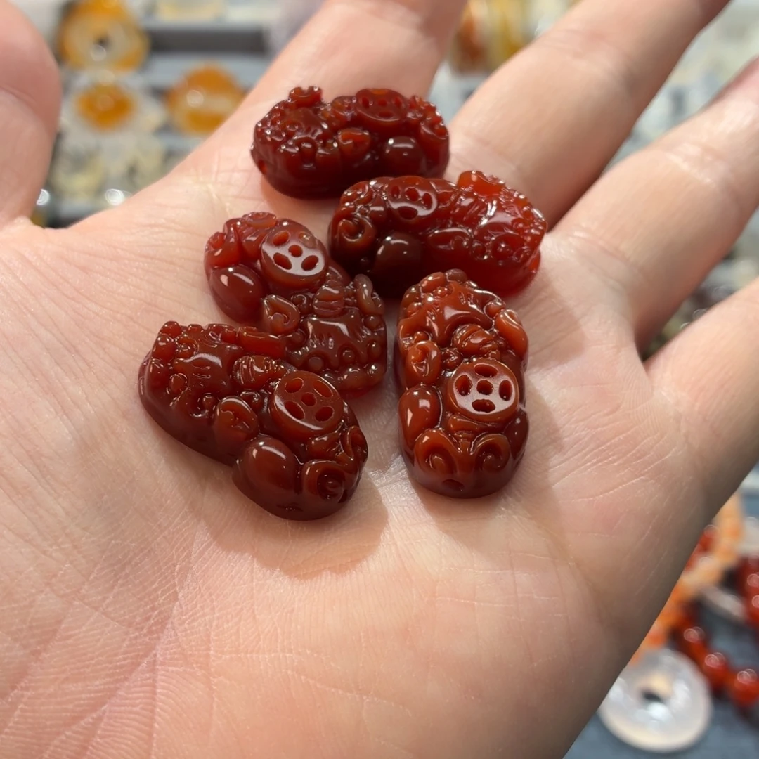 玛瑙/玉髓未镶嵌吊坠(不含链)