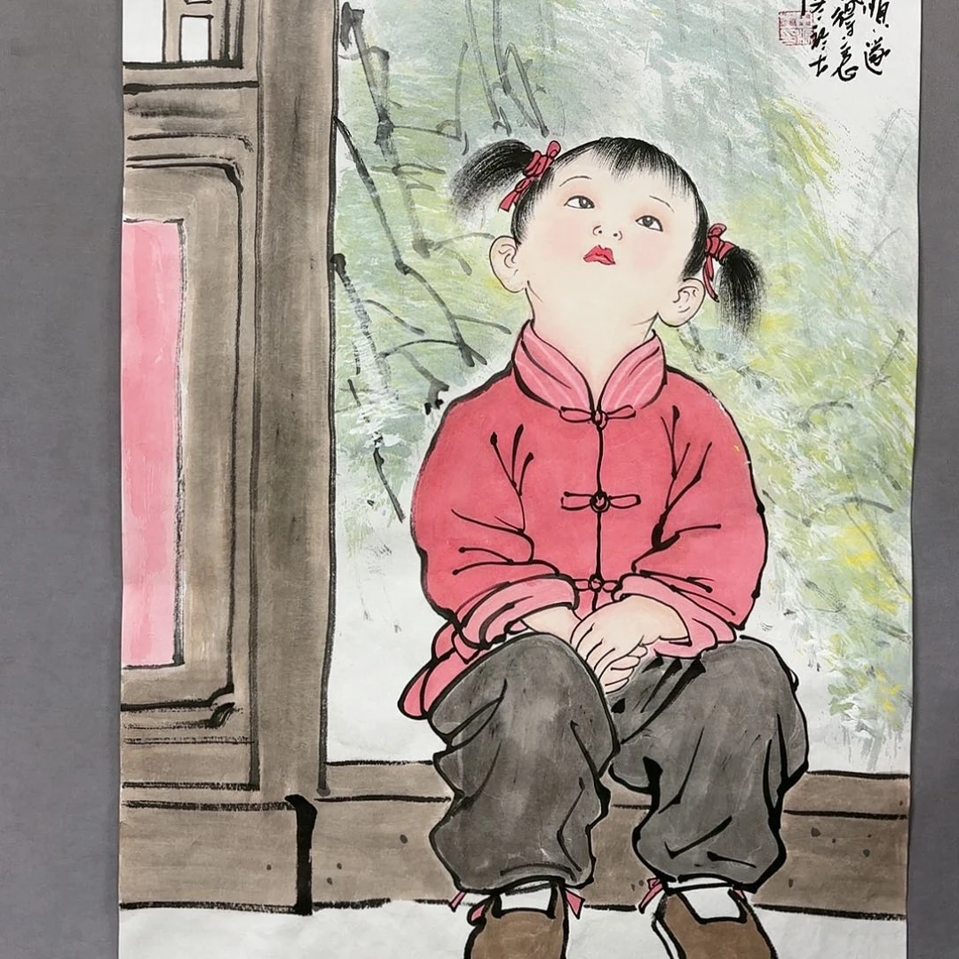 国画国画纯手绘作品请放心去藏