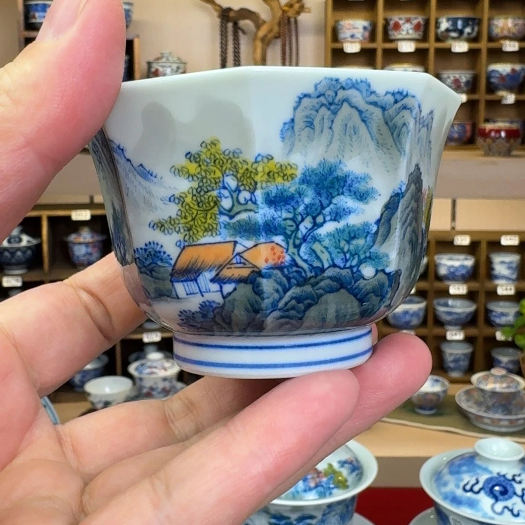 德物小雅手绘茶杯