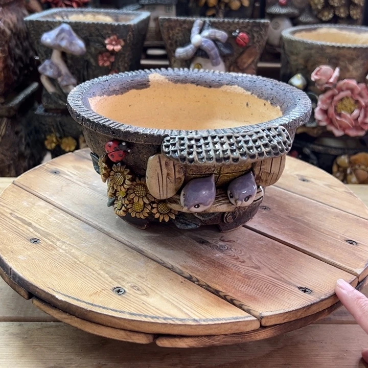 青藤多肉花盆百搭