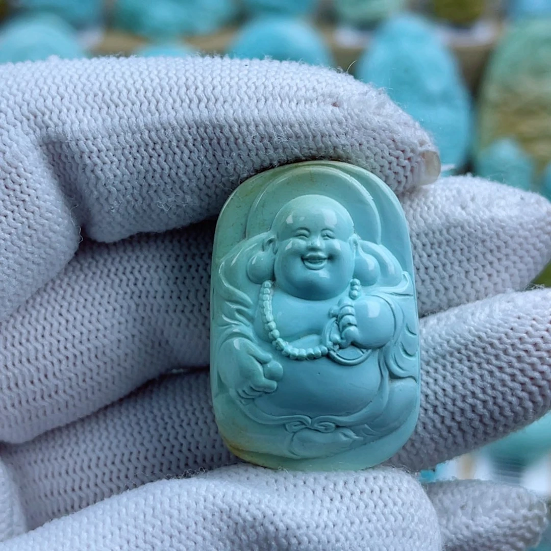 绿松石未镶嵌珠宝奇石