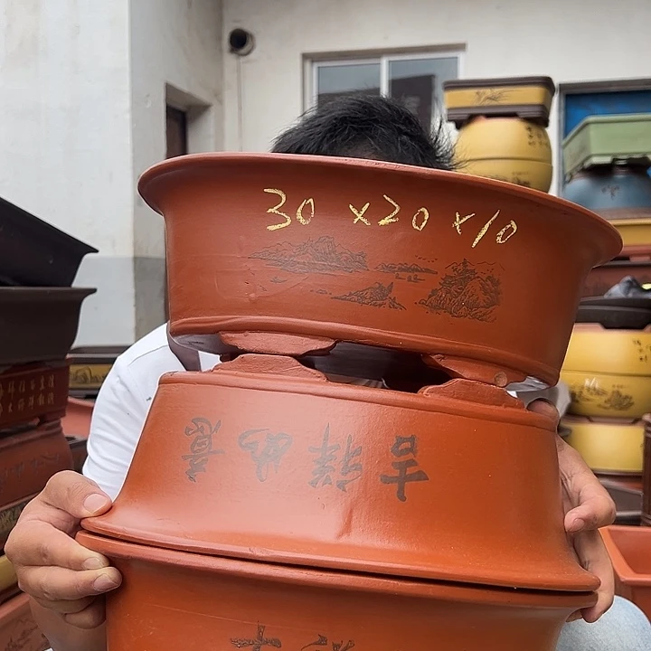 紫砂花盆紫砂花盆