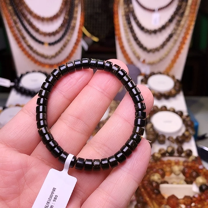 琥珀未镶嵌裸石6+翳珀756