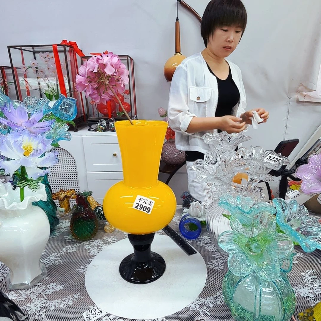 琉璃花瓶花器艺术品