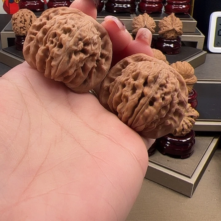 文玩核桃把件41 九山顶 四座楼 h-004