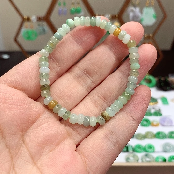 未镶嵌手链翡翠天然