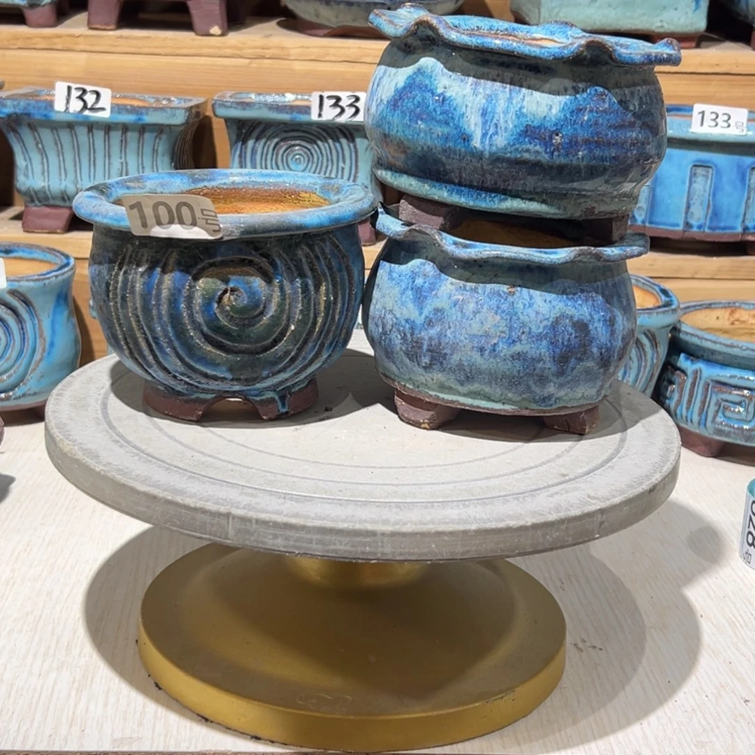 尚雅陶坊多肉花盆，内口径9.5-10微瑕