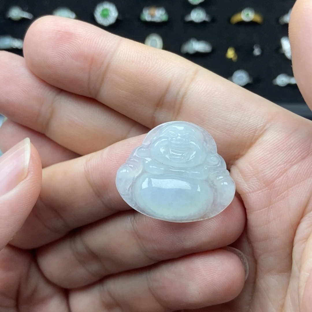 翡翠未镶嵌颈饰00000014