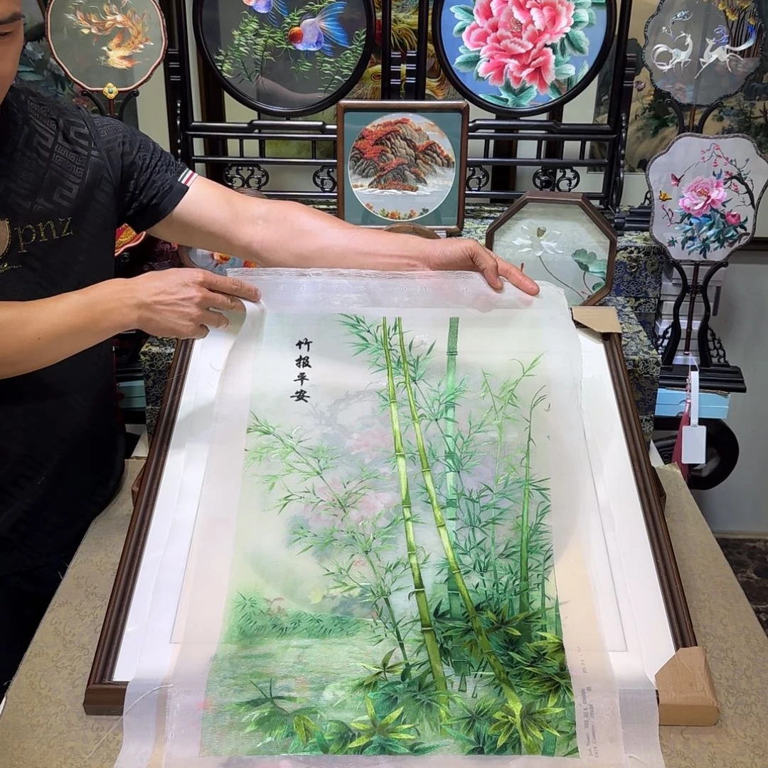 刺绣刺绣工艺精湛独特设计巧妙