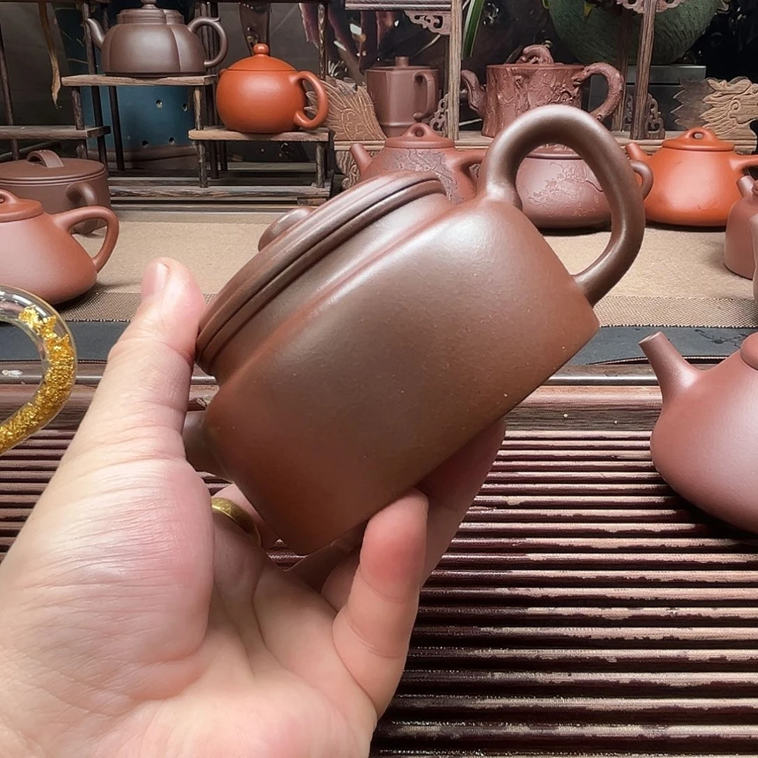 紫砂茶壶泽*原矿紫砂