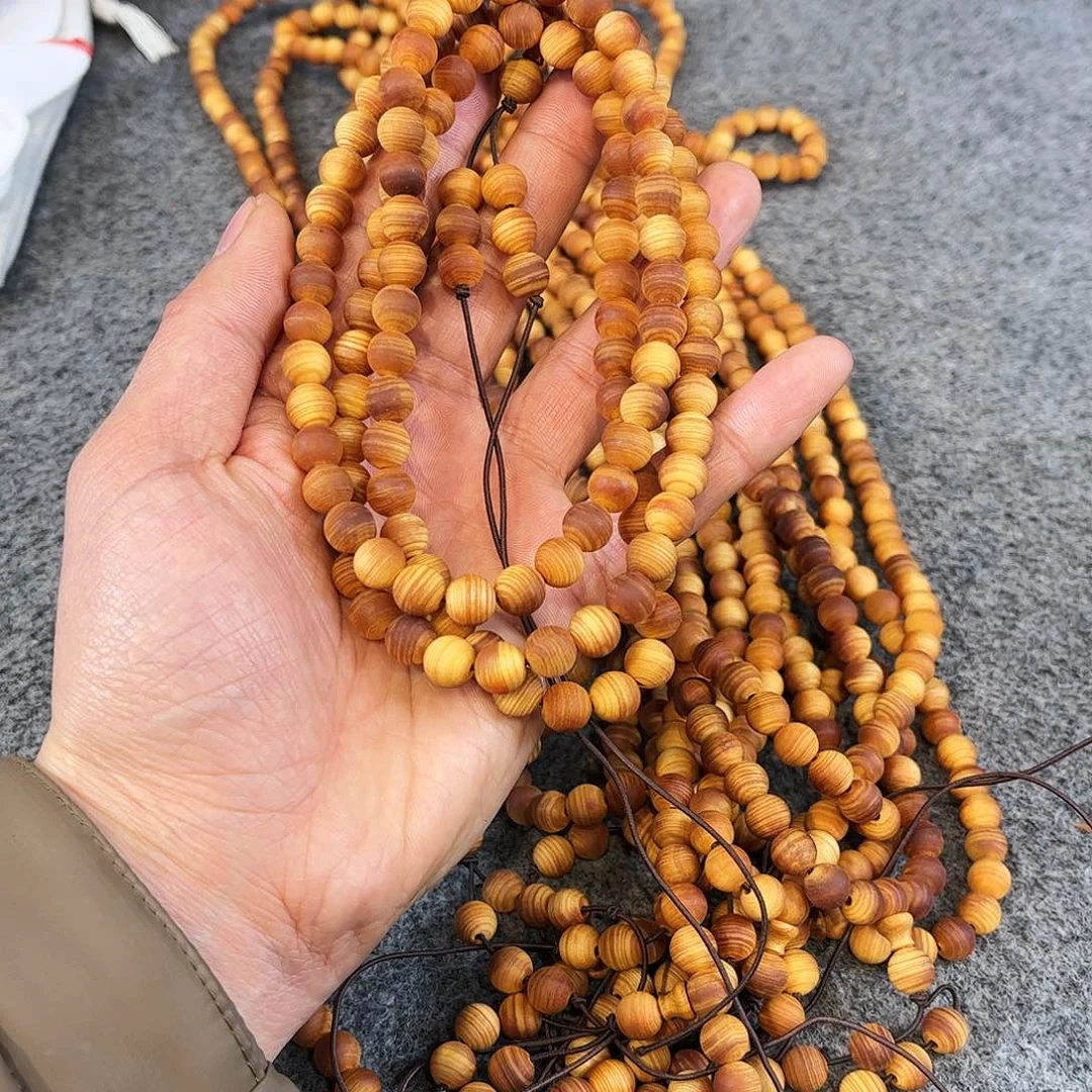 柏木（崖柏）0.8一档粗磨闻香珠