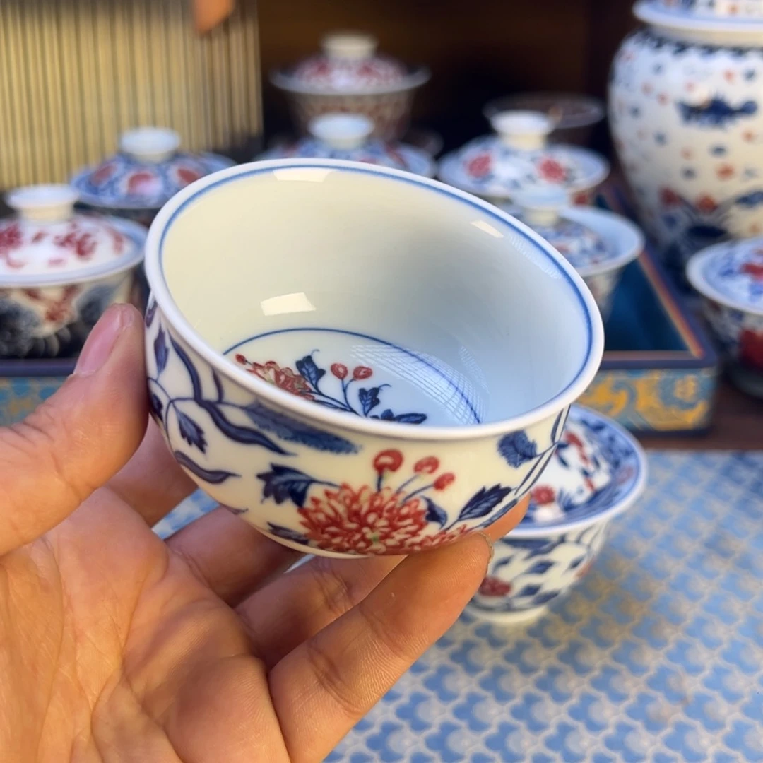 摆件景德镇茶器百宝箱