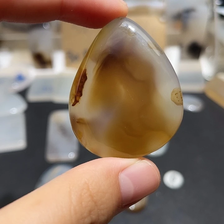 未镶嵌发饰玛瑙/玉髓