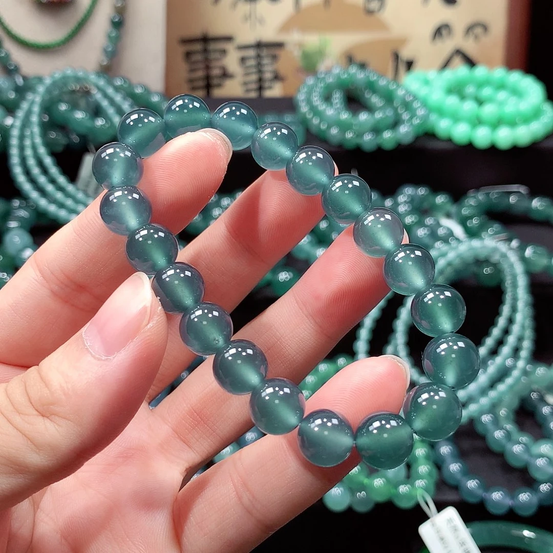 欧***菲未镶嵌手链翡翠卡10