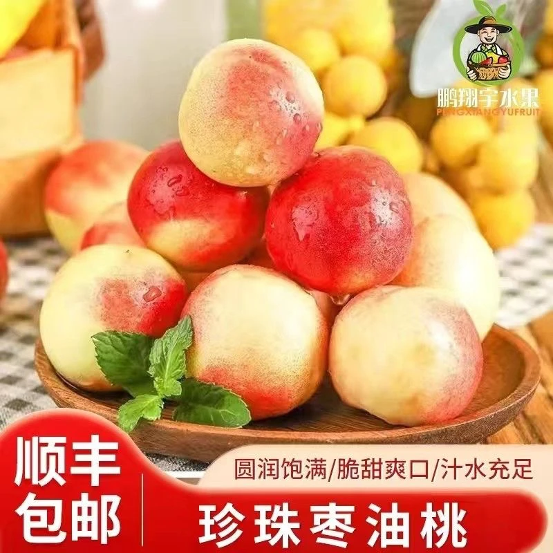 【33专属】正宗珍珠枣油桃脆甜离核珍珠油桃蜜桃当季新鲜孕妇水果