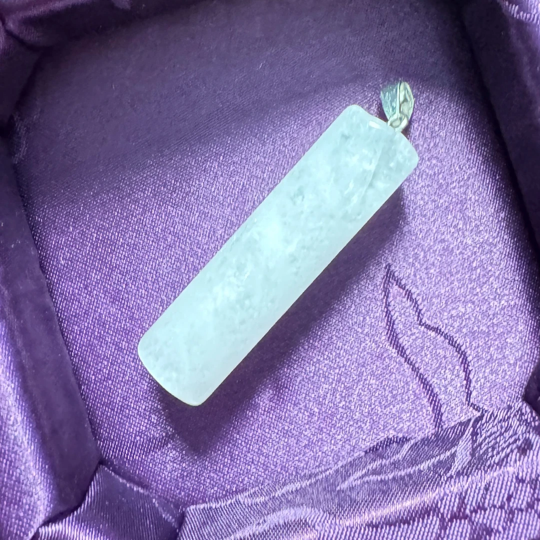 【开播浮力】天然白水晶项坠（天然珠宝多样性发其一）