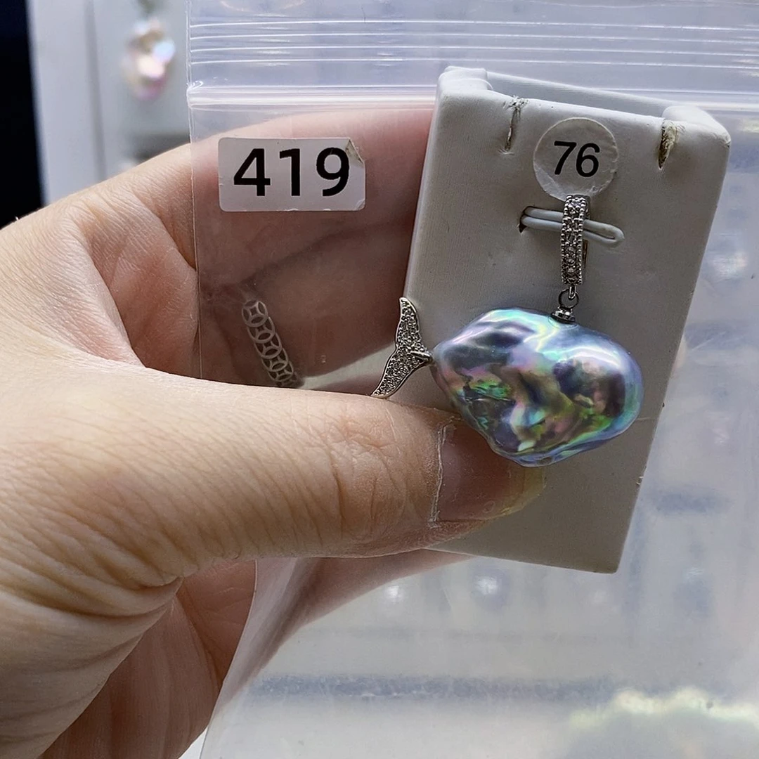 颈饰合金淡水珍珠