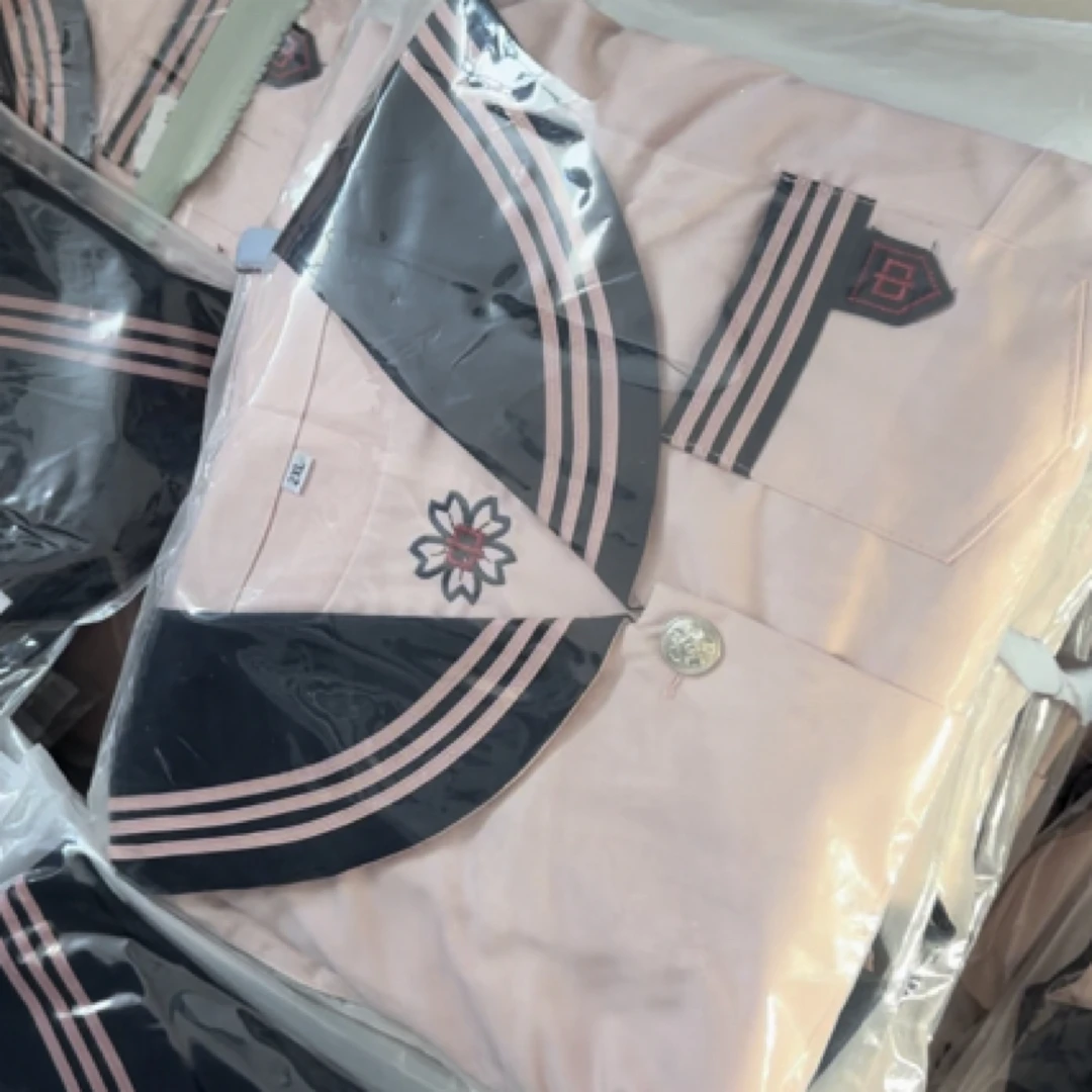 清仓甩卖日系甜美学院风收腰水手服jk制服