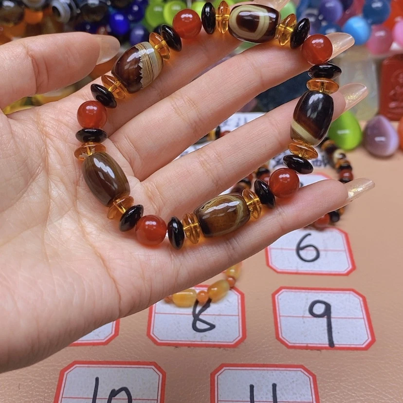 【闪购商品】玛瑙/玉髓颈饰未镶嵌风****