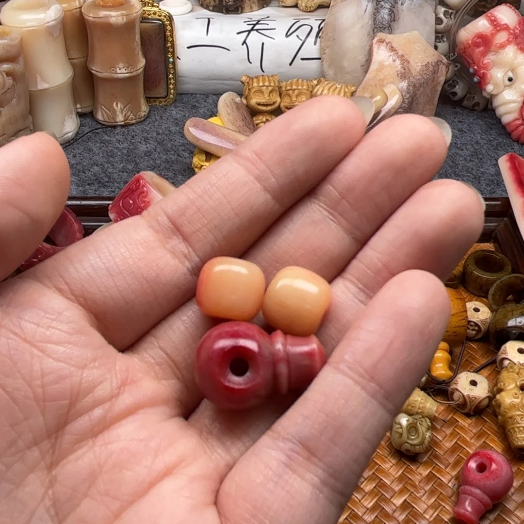 鹿骨其他驼骨配饰37打包