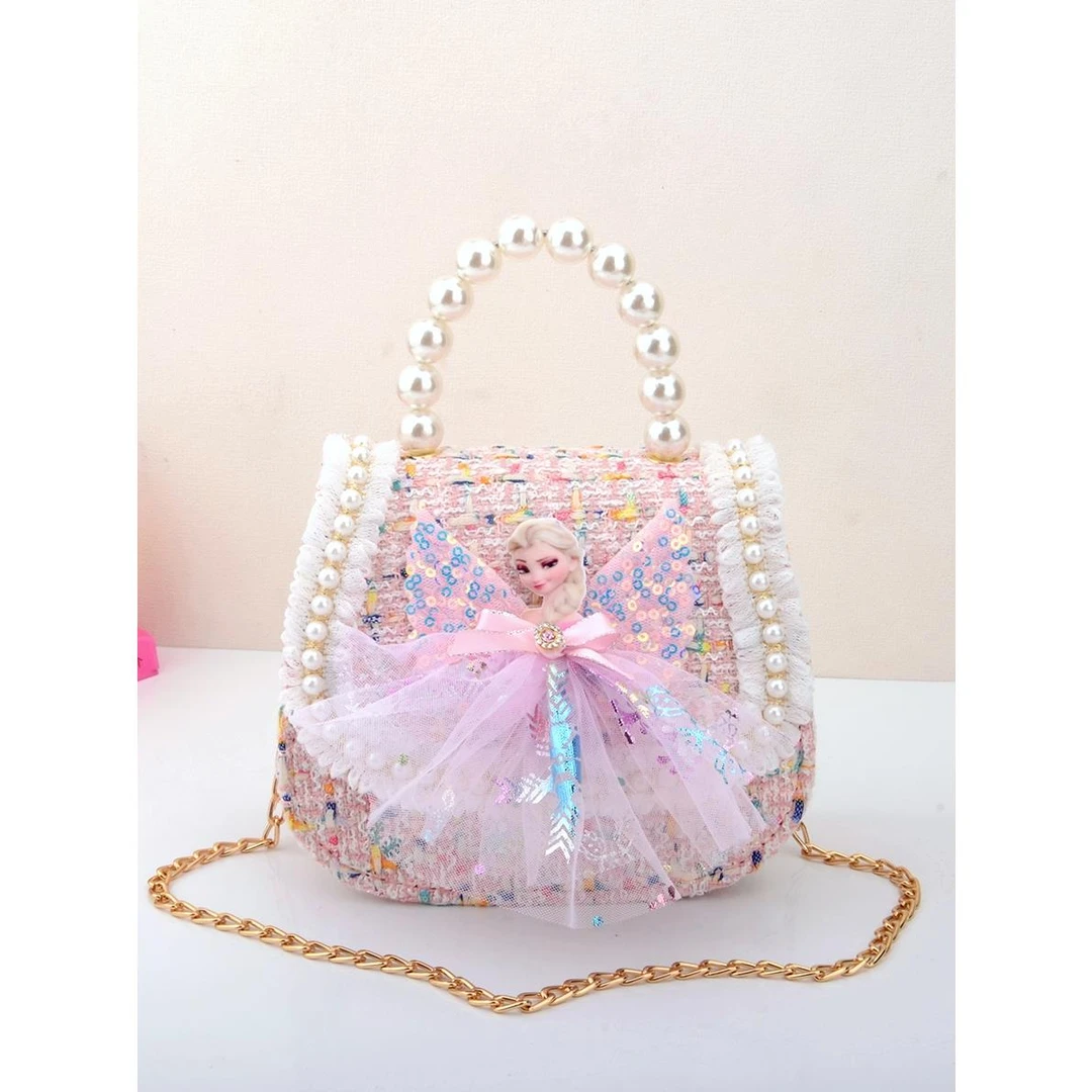 儿童斜挎包女童可爱时尚公主零钱包宝宝洋气小孩手提包新款网红