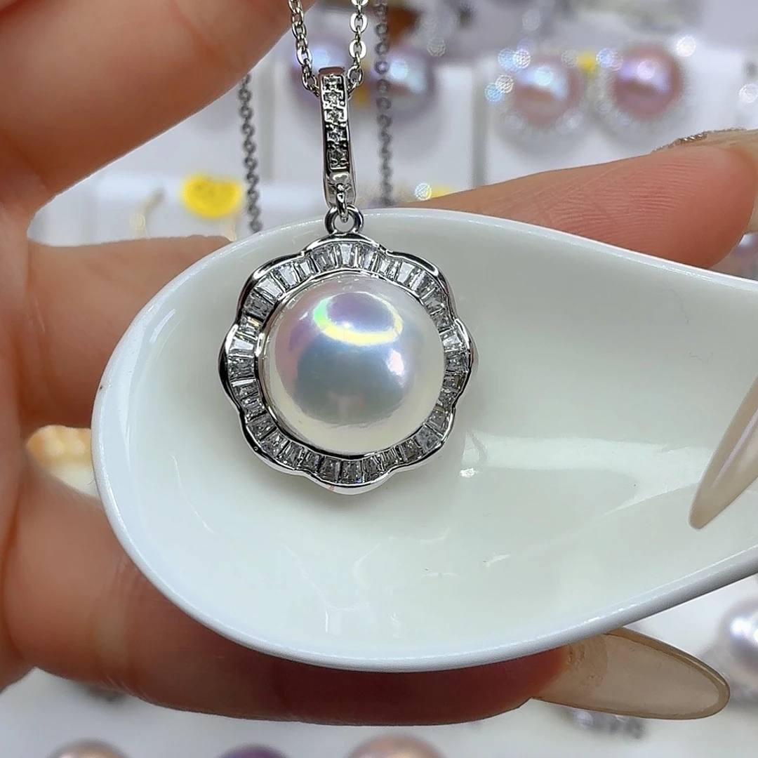 淡水珍珠合金颈饰F