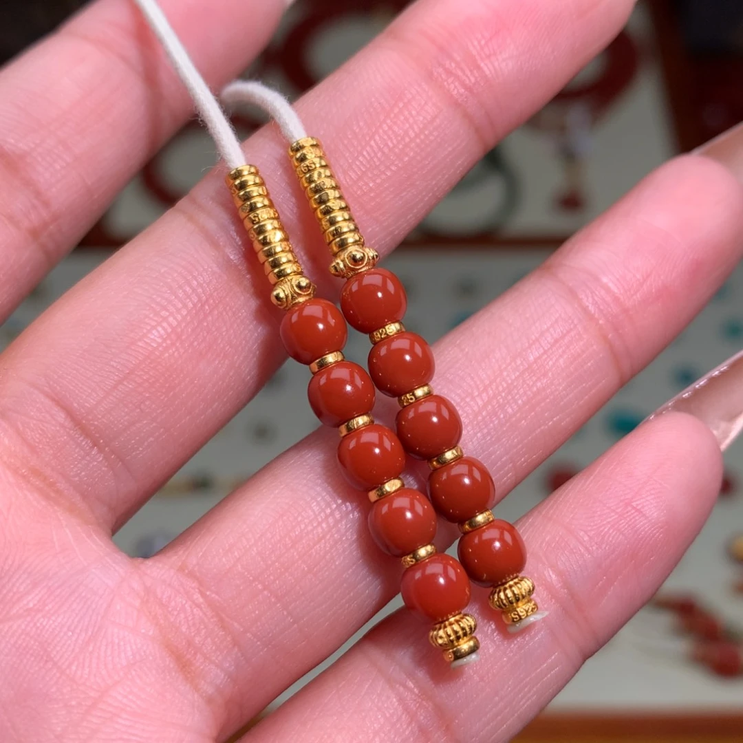 南红玛瑙颈饰未镶嵌