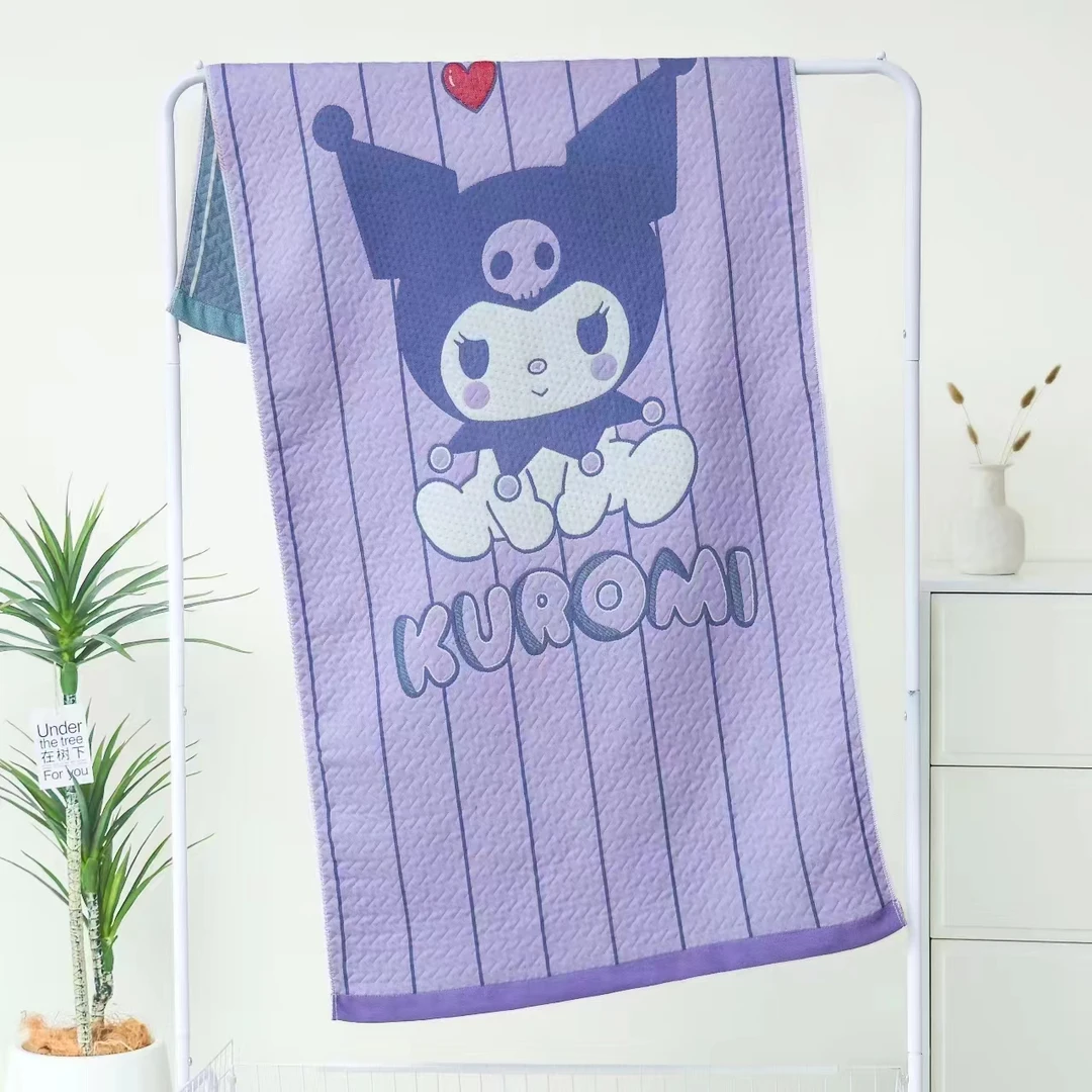 【甜心库洛米】75*160cm浴巾柔软全棉舒适吸水速干不掉毛单人浴巾