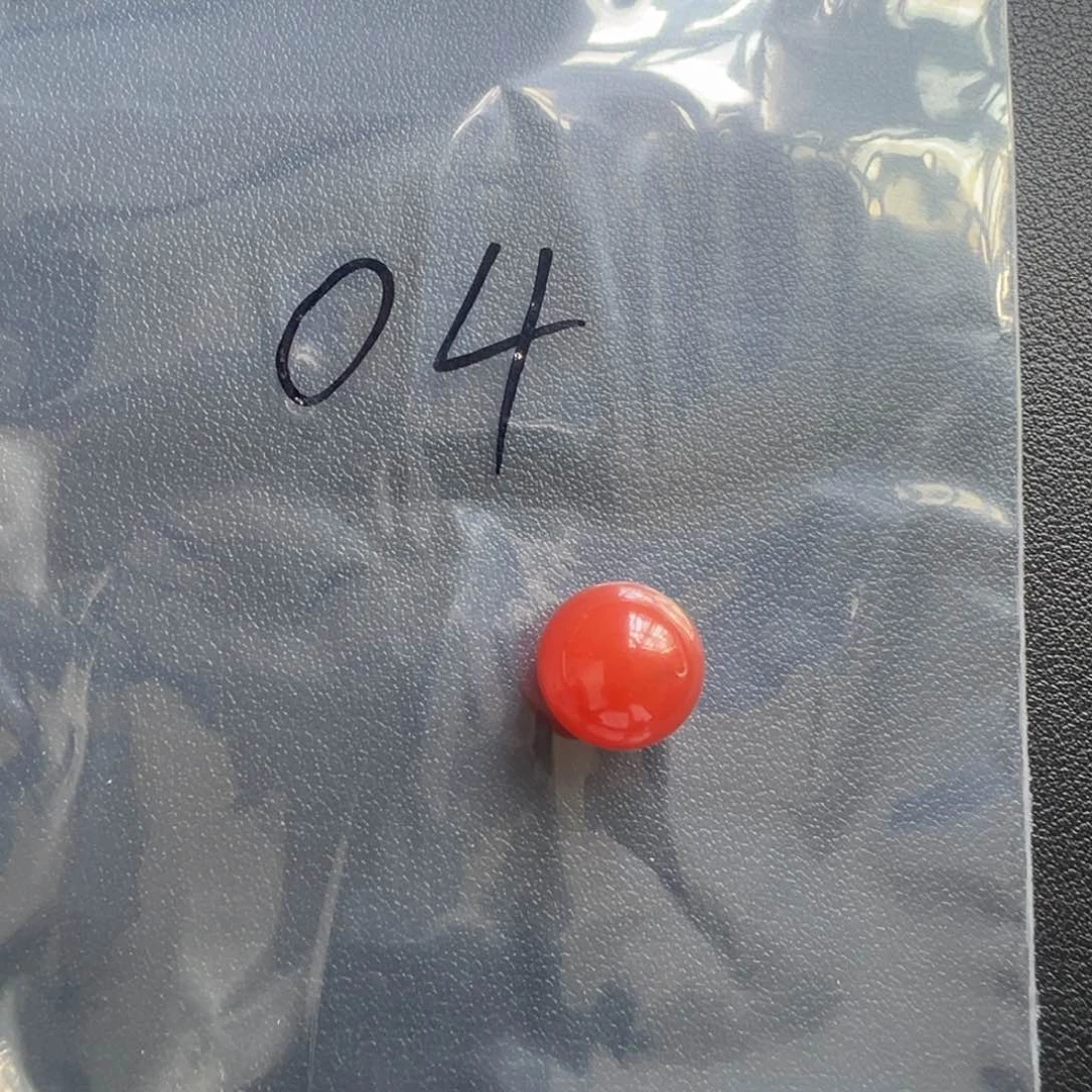 南红玛瑙配饰未镶嵌04号樱桃红单珠14+