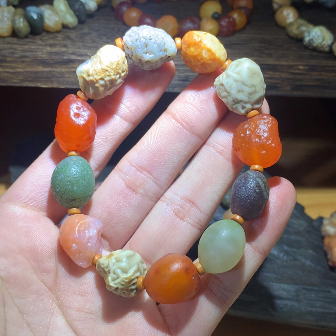 玛瑙/玉髓未镶嵌阿拉善戈壁玛瑙