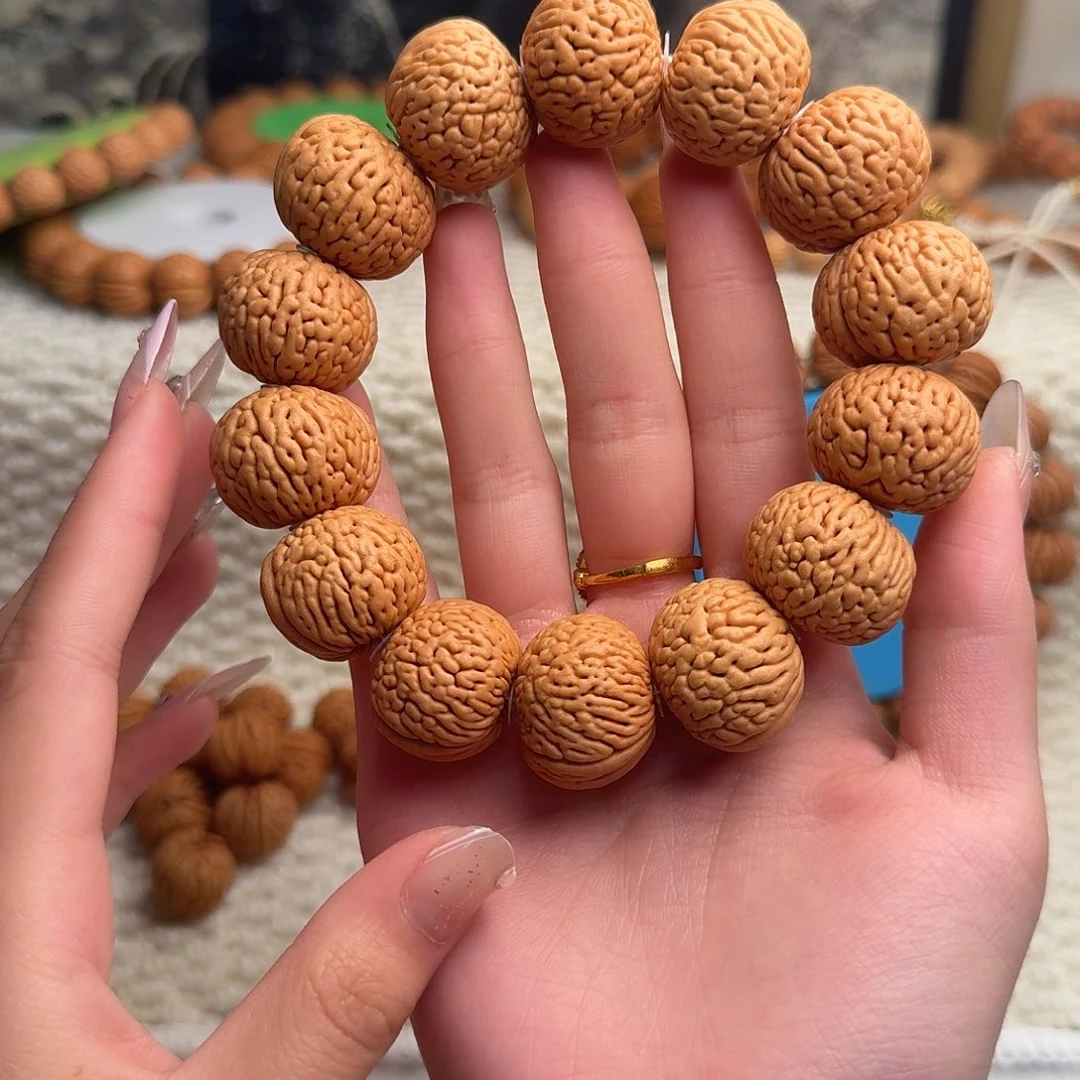 ️***️吊坠桃核白月光手串