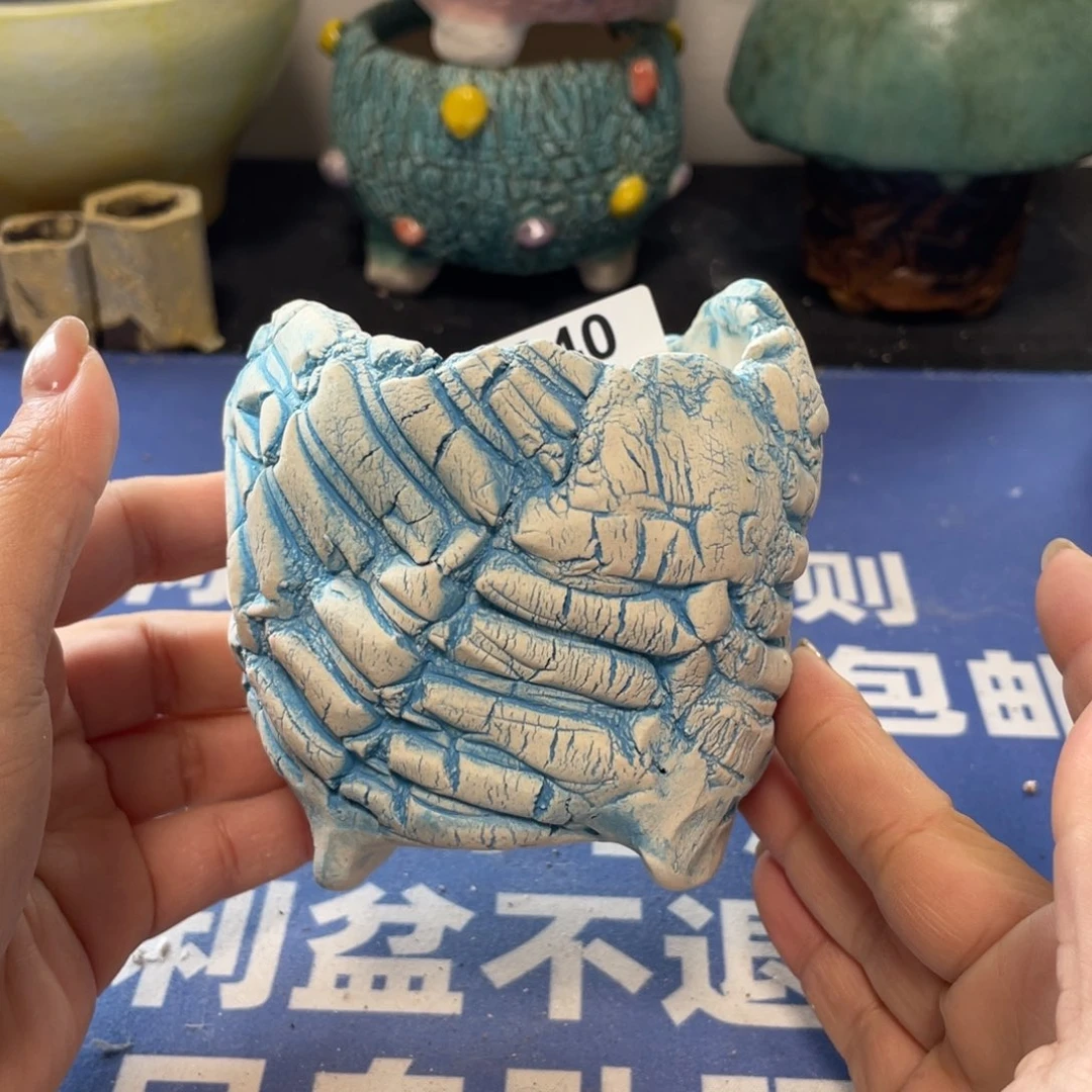 微瑕陶艺多肉花盆40