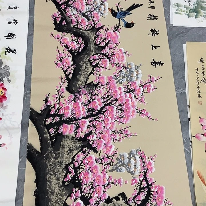 三个张画廊直播间！