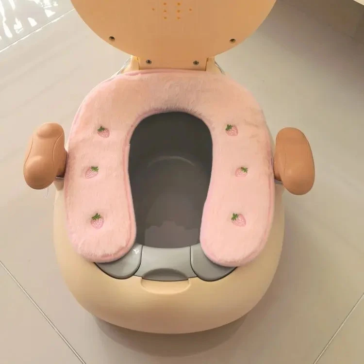 保暖婴儿毛绒加厚儿童宝宝马桶坐垫坐便器小孩垫圈垫子尿盆专用J
