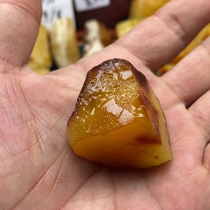 定制蜜蜡未镶嵌天然蜜蜡原石