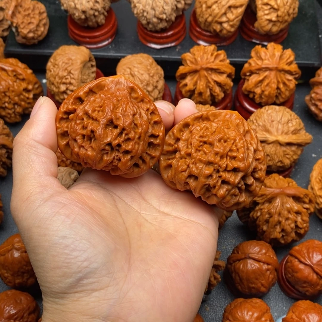 文玩核桃把件51官帽